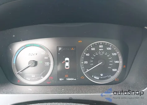 2016 Hyundai Sonata Hybrid Limited from USA, damaged, VIN KMHE34L1XGA025559